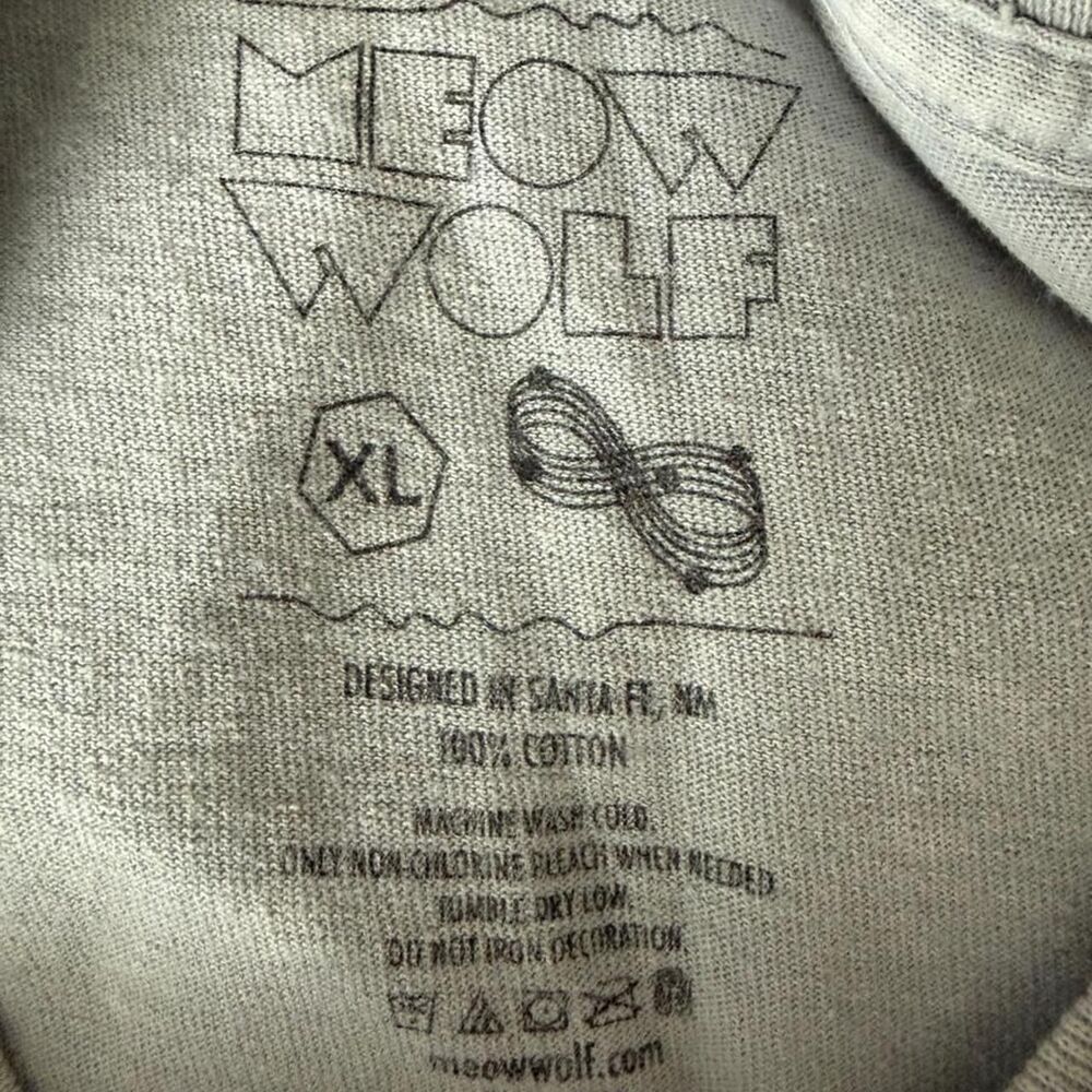 Meow Wolf Grey/Blue Long Sleeve - Picture 3 of 6